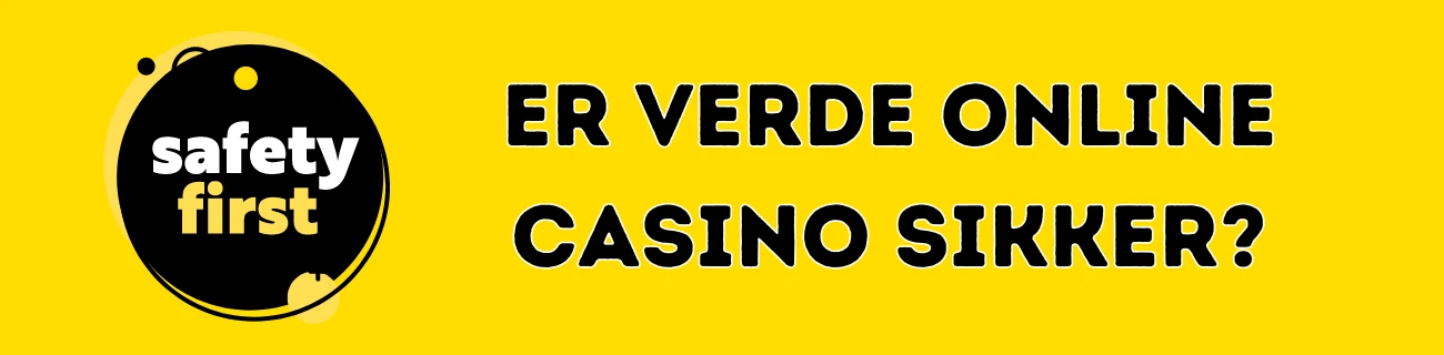 Er Verde online casino sikker?